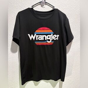 Wrangler‎ Black Graphic T-Shirt Size Medium